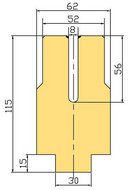 MATRICE A ECRASE H115 (U8)