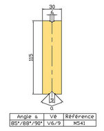 MATRICE AUTOCENTREE H115 V6/9